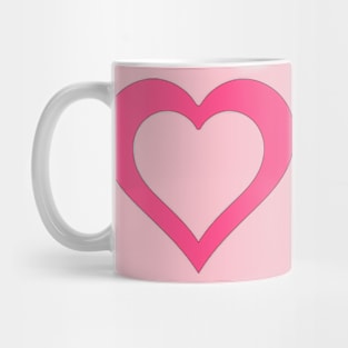 A hole in my Heart for you in pink Mug